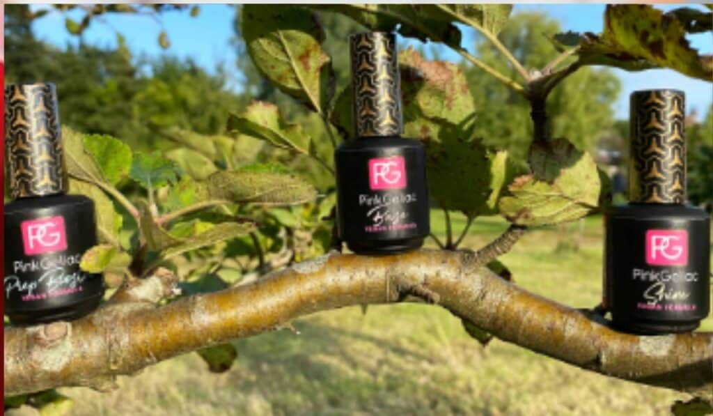 Pink Gellac Nagelproducten