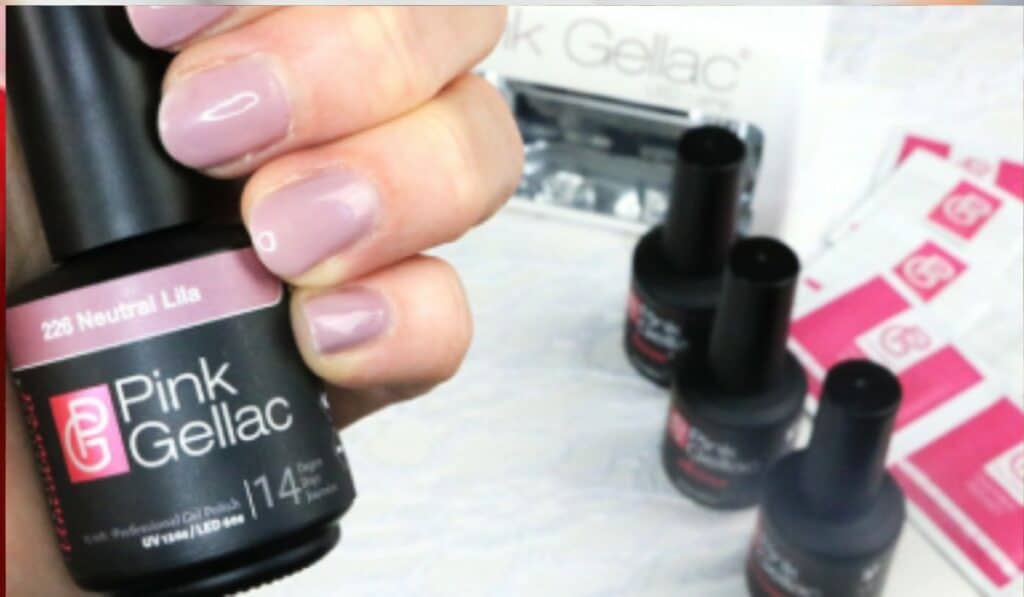 Pink Gellac Nagelproducten