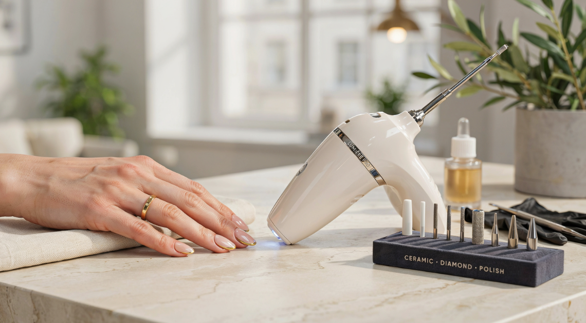 Elektrische Nagelvijl voor Gelnagels, Acrylnagels en Kunstnagels