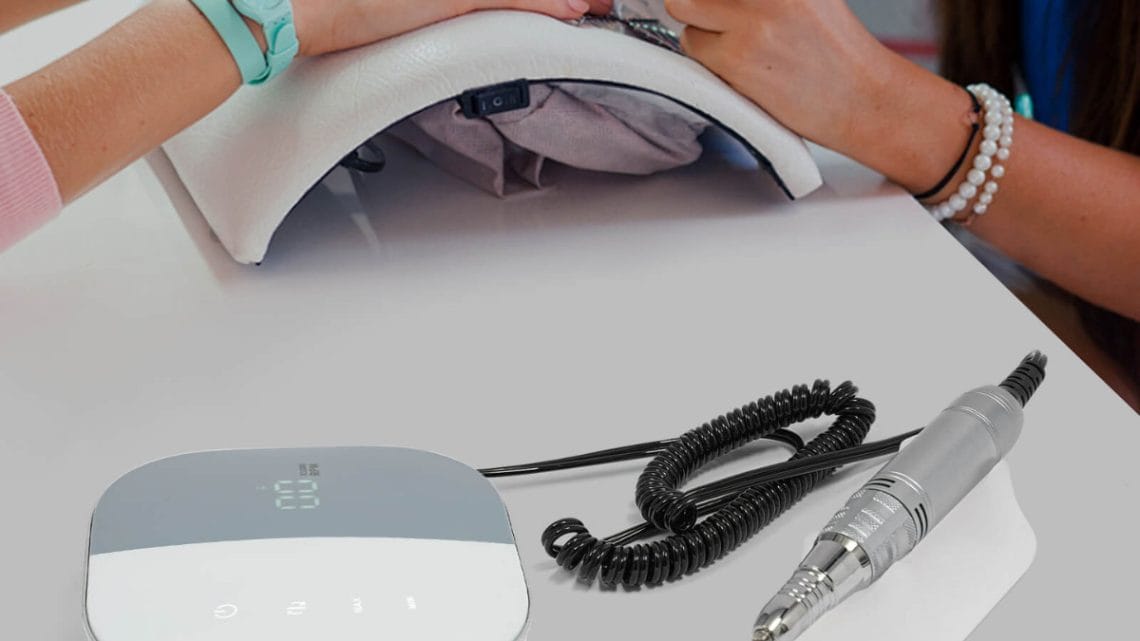 Elektrische nagelvijl machine voor manicure en pedicure